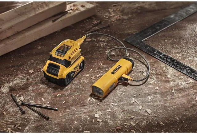 Alt view image 6 of 7 - LED Flashlight, USB-C Rechargeable, Magnetic Jobsite Light (DCL183)