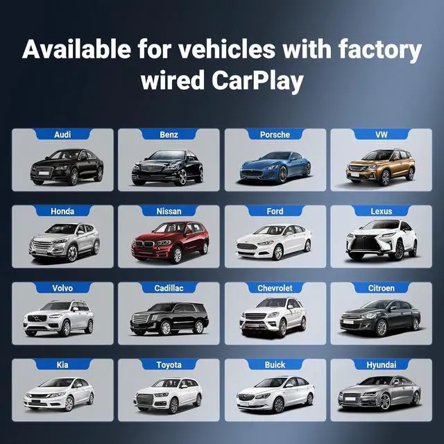 Alt view image 7 of 7 - Car TV Mate, Carplay HDMI Adapter Converter for Fire TV Stick, Google, Set-top Box, Screen Thrower, Game Consoles,HDMI Multimedia Adapter for Cars with Wired CarPlay from 2016,Plug & Play