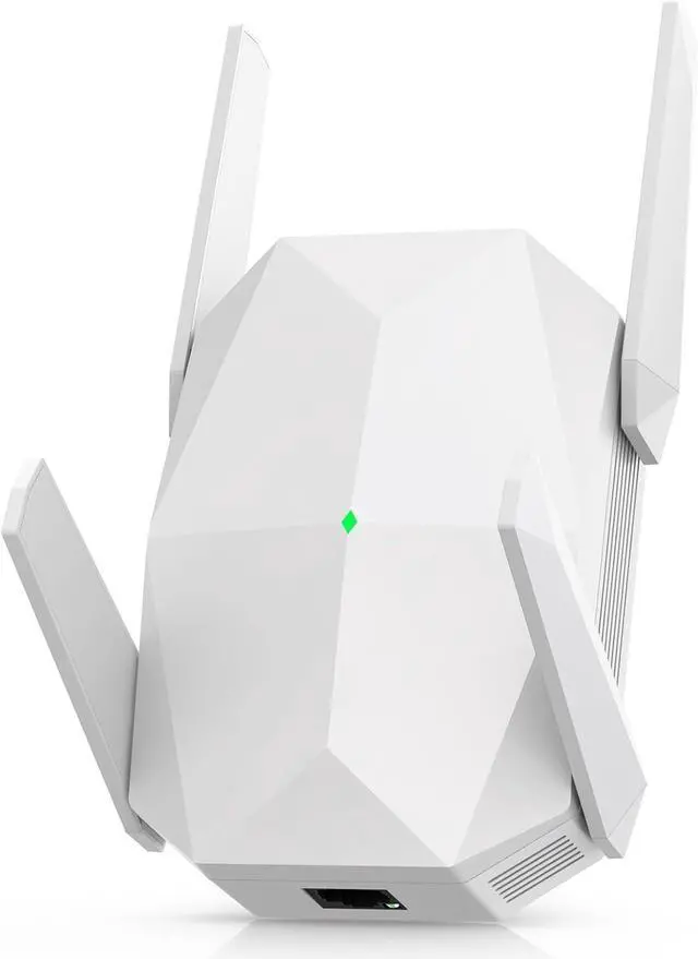 Main image of 2025 AX3000 WiFi 6 Range Extender, WiFi Extender Signal Booster with Gigabit Ethernet Port, Dual Band (2.4G&5.8G) WiFi Repeater Cover to 13888sp.ft, Faster Speed and Wider Cover, Quick Setup (White)