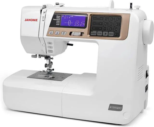 Alt view image 3 of 6 - 4120QDC-T Computerized Quilting and Sewing Machine with Bonus Quilt Kit