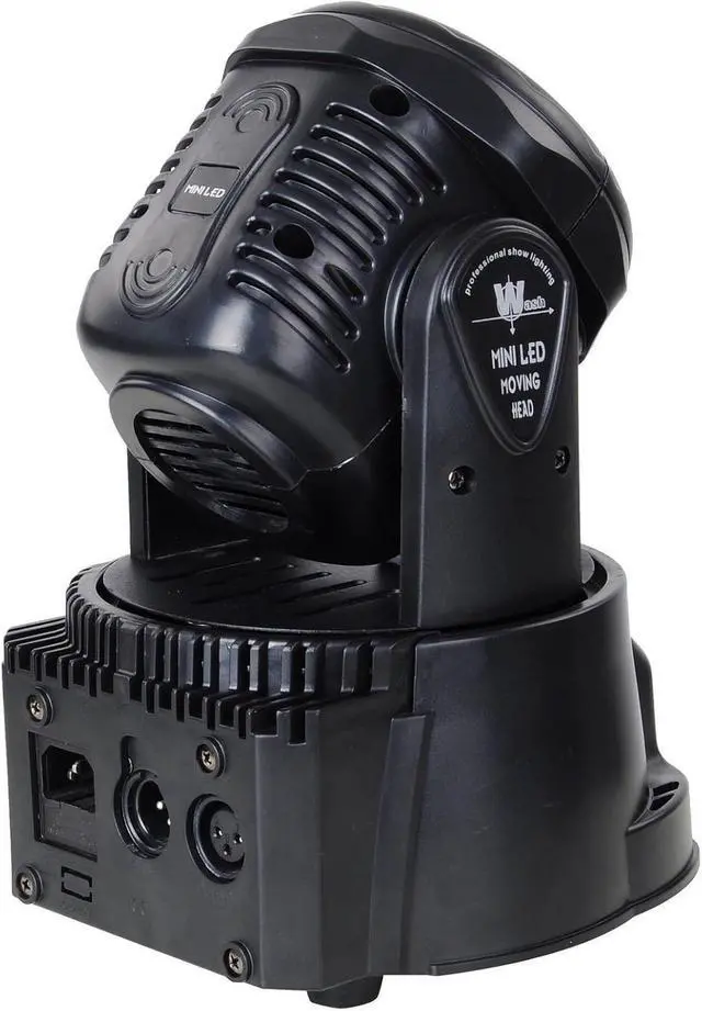 Alt view image 5 of 7 - 2PCS Moving Head Dj Lights,7 x 12W RGBW Stage Lighting Mini Moving Head, DMX DJ Lights Remote Control Sound Activated, Mini Moving Heads Wash Light for Parties