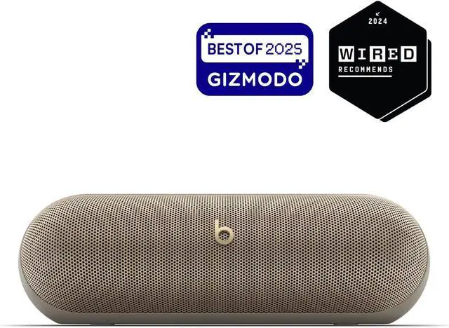 Alt view image 2 of 7 - Portable Bluetooth Speaker- Up to 24H Battery Life, Water Resistant, Bluetooth,  & Android Compatible, Seriously Loud Sound for Home, Outdoor and Travel- Champagne Gold