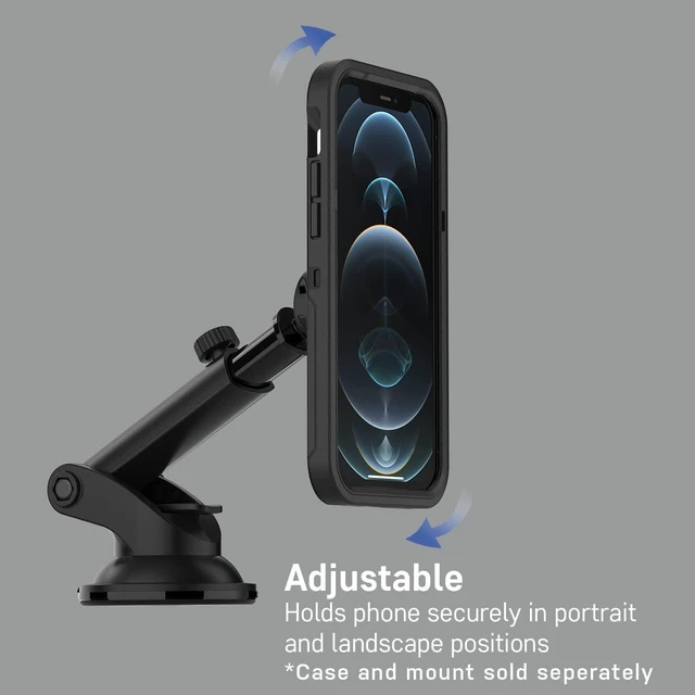 Alt view image 4 of 6 - Performance Car Dash & Windshield Mount for MagSafe - Black