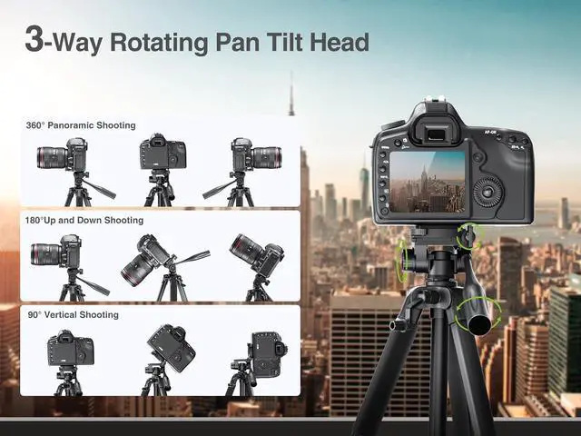 Alt view image 7 of 7 - Heavy Duty iPad Tripod, Ultra-Stable Camera Tripod for iPad Pro 12.9, iPad Stand Mount for Video Recording/Photography, Compatible with 4.7-13inch Tablet/iPad Pro/Webcam/DSLR