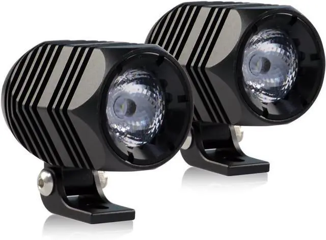 Main image of Motorcycle Fog Light 2inch Cool White LED Pod Lights IP68 Waterproof Spot Auxiliary Driving Lamp 2PCS for 4x4 Off road Truck Marine and Heavy Duty