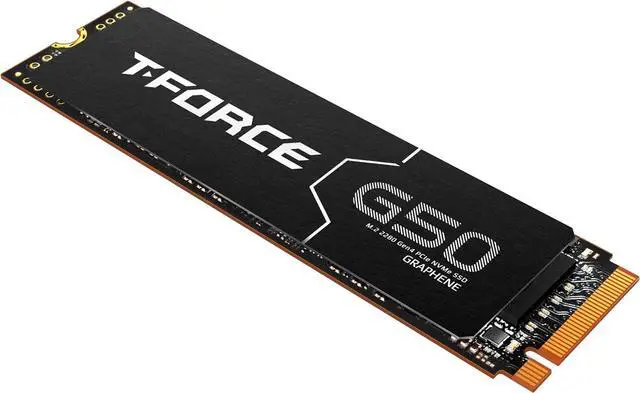 Alt view image 2 of 7 - T-Force G50 1TB SLC Caching 3D TLC NAND NVMe InnoGrit PCIe Gen4x4 M.2 2280 Gaming SSD with Ultra-Thin Graphene Heat Spreader Works with PS5 Read/Write 5000/4800 MB/s TM8FFE001T0C129