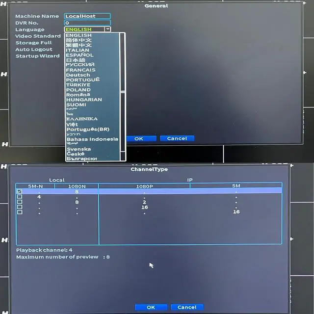 Alt view image 5 of 7 - 8CH 1080N Hybrid 5-in-1 AHD DVR (1080P NVR+1080N AHD+960H Analog+TVI+CVI) Standalone DVR CCTV Surveillance Security System Video Recorder Motion Detection HDD & Cameras not Included