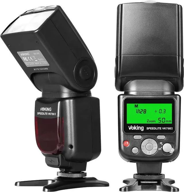 Main image of VK750II TTL Camera Speedlite Flash Compatible with Canon EOS 60D 70D 77D 80D 4000D Rebel T7i T6i T6s T6 T5i T5 T4i T3i and Other DSLR Cameras