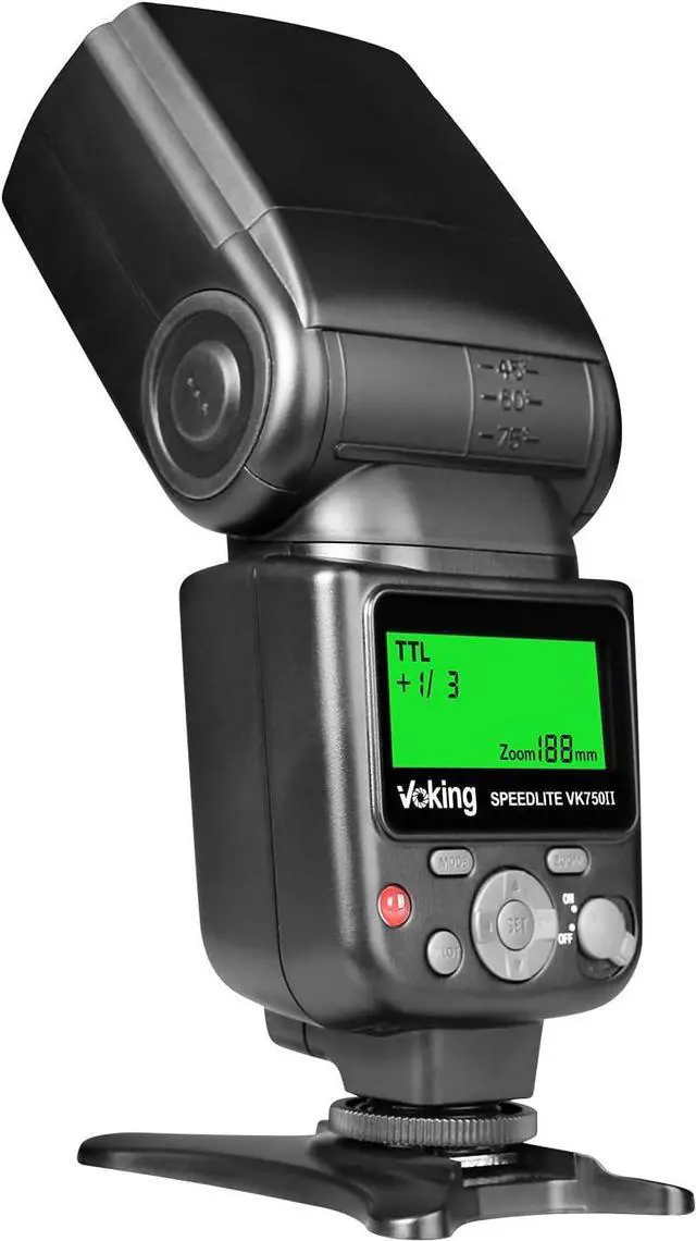 Alt view image 4 of 7 - VK750II TTL Camera Speedlite Flash Compatible with Canon EOS 60D 70D 77D 80D 4000D Rebel T7i T6i T6s T6 T5i T5 T4i T3i and Other DSLR Cameras