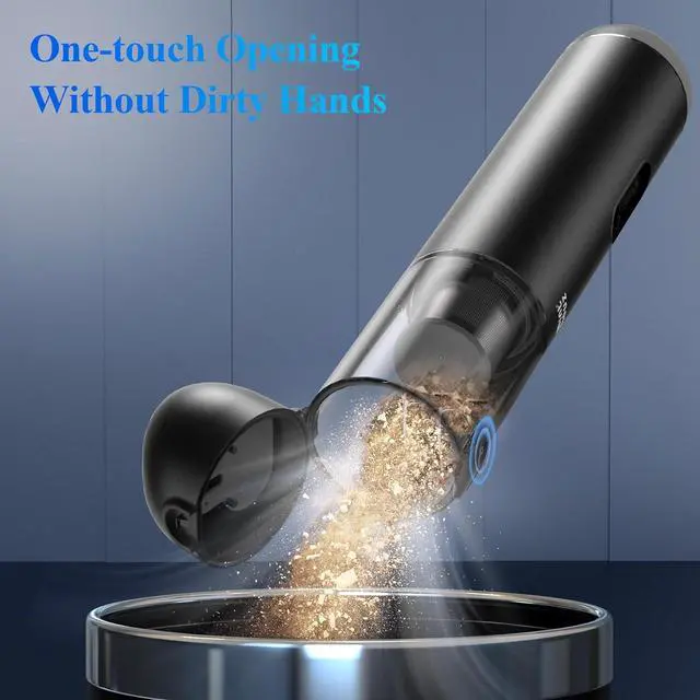 Alt view image 6 of 7 - Car Vacuum Portable Cordless - 20000PA High Power Handheld Vacuum with LED Display, 2.5H Fast Charging Up to 45 Mins of Runtime, Hand Vac Cordless Rechargeable for Car Home Corner Cabinet