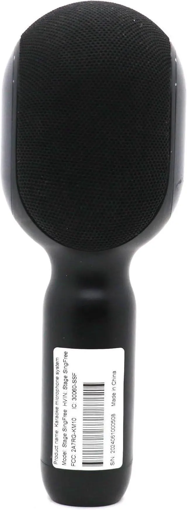 Alt view image 7 of 7 - Wireless Bluetooth Karaoke Microphone, 5-in-1 Portable Handheld Mic Speaker with Dynamic RGB Lights, Mini Karaoke Machine for Car Travel Home Party,Music Recording, Duet Singing, Gift for Kids Adults