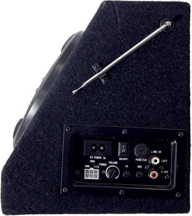 Alt view image 2 of 7 - Audio Bluetooth Speaker System & Digital Music Player 6.5" Subwoofer 200W Max Output FM Radio Receiver SD/MMC Card and USB Reader,Party Speaker, CSF-E65B