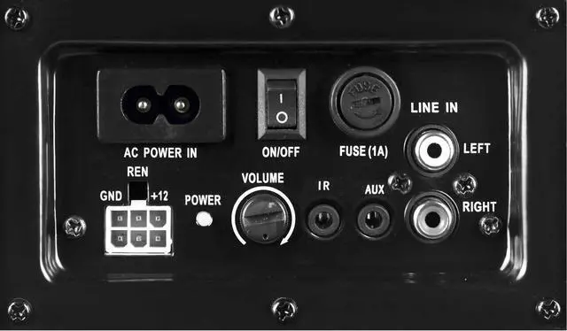 Alt view image 5 of 7 - Audio Bluetooth Speaker System & Digital Music Player 6.5" Subwoofer 200W Max Output FM Radio Receiver SD/MMC Card and USB Reader,Party Speaker, CSF-E65B