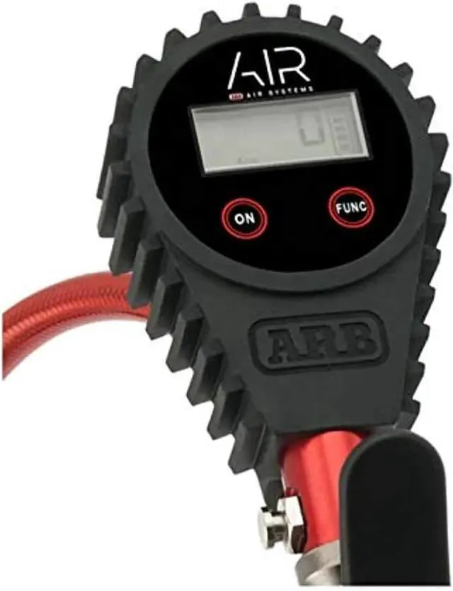 Alt view image 7 of 7 - ARB601 Digital Tire Pressure Gauge with Braided Hose and Chuck, Inflator and Deflator 25-75 PSI Readings