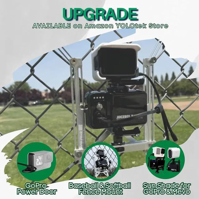 Alt view image 3 of 6 - 7800mAh - Veteran Owned - Portable Charger for GoPro Battery Pack Hero 13, 12, 11, 10, 9 DJI, Insta360, MEVO & More - Go Pro External Battery, Power Bank Camera