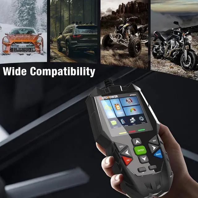 Alt view image 7 of 7 - MP69041 OBD2 Code Reader Scanner Tool Oil Maintenance Reset, EPB Reset, Performance Test, Live Data, Pro-Level Design & Lifetime Updates (Professional Diagnostic Tool, Large)