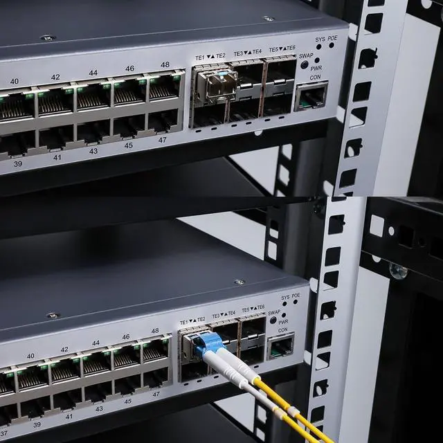 Alt view image 3 of 7 - 10Pack 10GBase-LR SFP+ Transceiver, 10G LC Single Mode Module for Cisco SFP-10G-LR, Meraki MA-SFP-10GB-LR, Ubiquiti UF-SM-10G, Mikrotik, D-Link, Supermicro, Netgear DDM, 1310nm, 10km