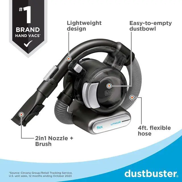 Alt view image 3 of 7 - dustbuster FLEX Cordless Handheld Vacuum, Home, Pet and Car Vacuum (BDH2020FL)