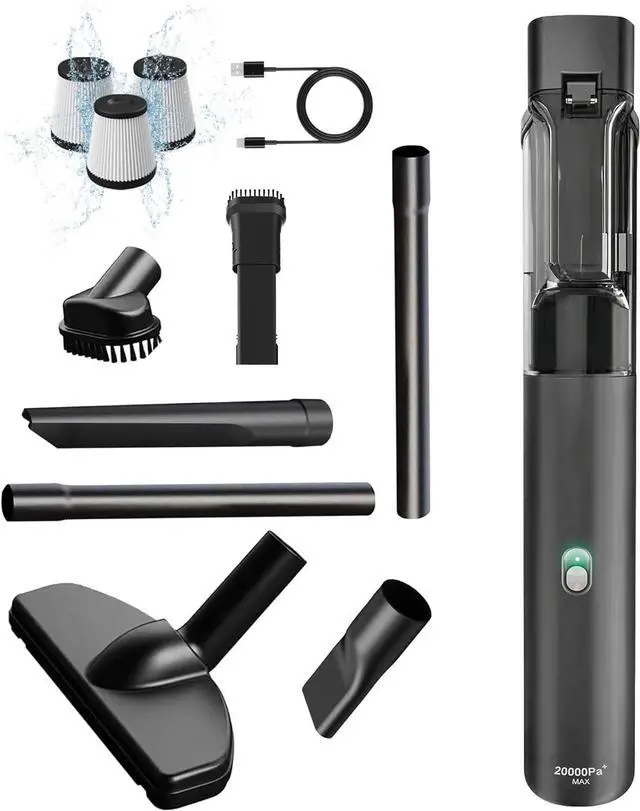 Main image of Car Vacuum, Car Vacuum Portable Cordless with 20000Pa, Car Vacuum Cleaner High Power, 50-Min Decent Runtime, Car Vacuum Cleaner with Flexible Attachments