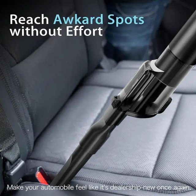 Alt view image 7 of 7 - Car Vacuum, Car Vacuum Portable Cordless with 20000Pa, Car Vacuum Cleaner High Power, 50-Min Decent Runtime, Car Vacuum Cleaner with Flexible Attachments