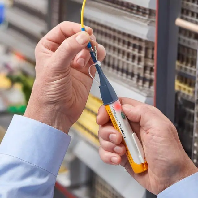 Alt view image 5 of 7 - Networks FIBERLERT-125 Fiber Optic Cable Tester and Detector