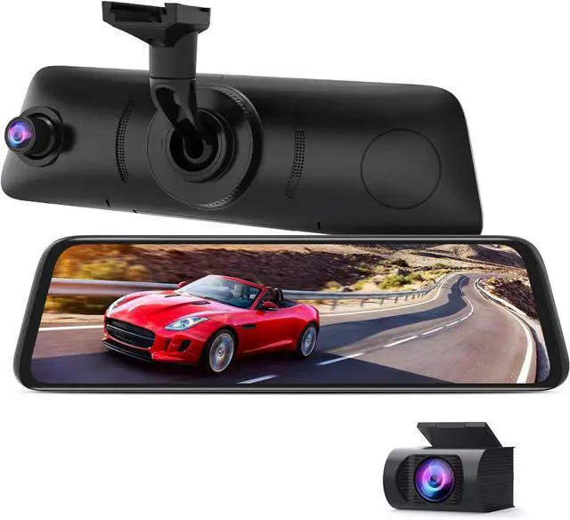 Main image of AUTO-VOX V5PRO 1080P 9.35'' OEM Rear View Mirror Camera, Full Laminated Ultrathin Touch Screen Mirror Dash Cam Front and Rear with No Glare, Super Night Vision Car Backup Camera Mirror
