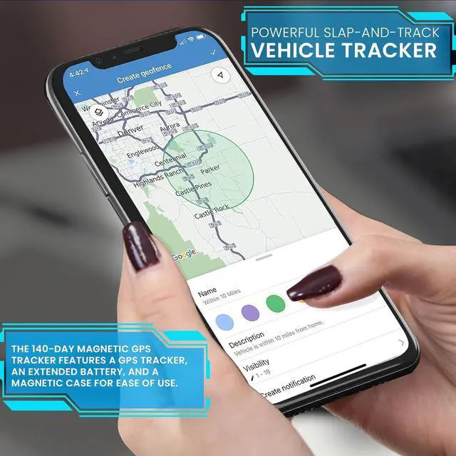 Alt view image 5 of 6 - Security GPS Car Tracker - Hidden Tracker for Vehicles - Long Lasting Battery 140-Day LTE GPS Tracking Device for Vehicles with Magnetic Case & Extended Battery - Subscription Required