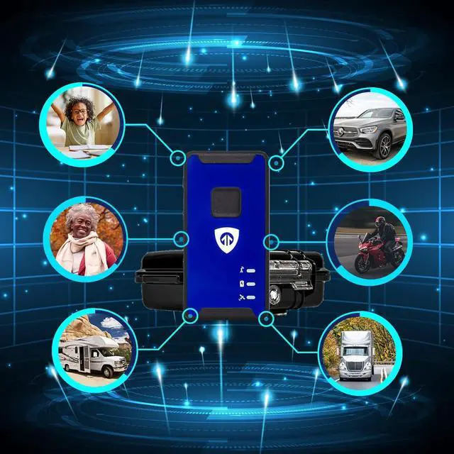 Alt view image 6 of 6 - Security GPS Car Tracker - Hidden Tracker for Vehicles - Long Lasting Battery 140-Day LTE GPS Tracking Device for Vehicles with Magnetic Case & Extended Battery - Subscription Required