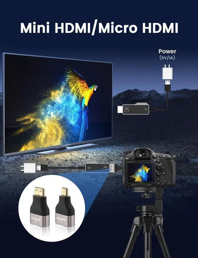 Alt view image 7 of 7 - Wireless HDMI Transmitter and Receiver, Tiny Plug & Play 2.4G/5G Portable Wireless HDMI Extender Transmitter and Receive for Streaming Video/Audio from Laptop/PC to HDTV/Projector/Monitor