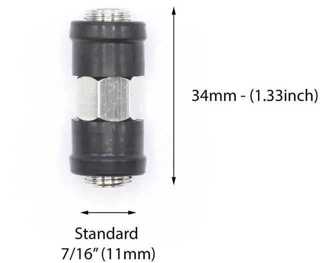 Alt view image 4 of 5 - Coaxial Cable Connectors, 50 PCS, 3GHz Rated, Coax Extender Adapter, RG6, Weather Sealed Extension Coupler, Barrel Splice, Female to Female