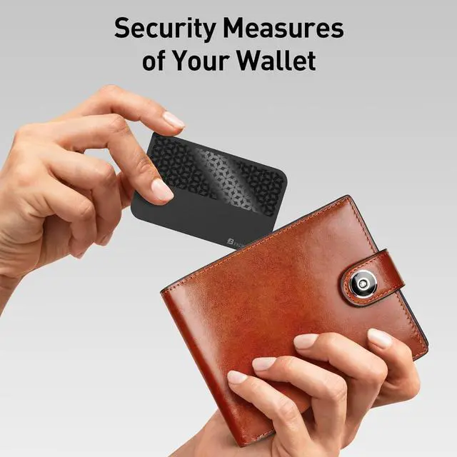 Alt view image 5 of 7 - Air-Tags (iOS Only) Bluetooth Tracker with  Find My, iPhone Smart Card Wallet Finder GPS Tracker, 5-10 Years Battery, Keys Finder and Item Locator for Bags, Passport