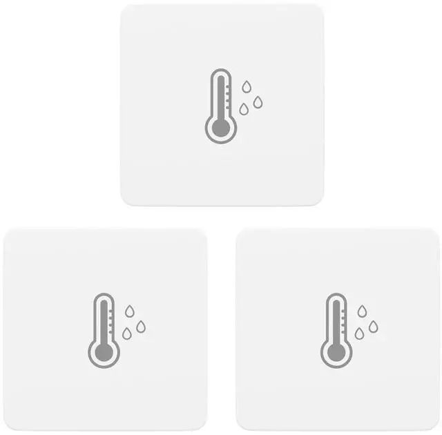 Main image of Zigbee Temperature and Humidity Sensor Lite 3Pack,Smart Thermometer Hygrometer, Compatible with Echo Devices Hub Built-in,Home Assistant, SmartThings, Homey,Hubitat -