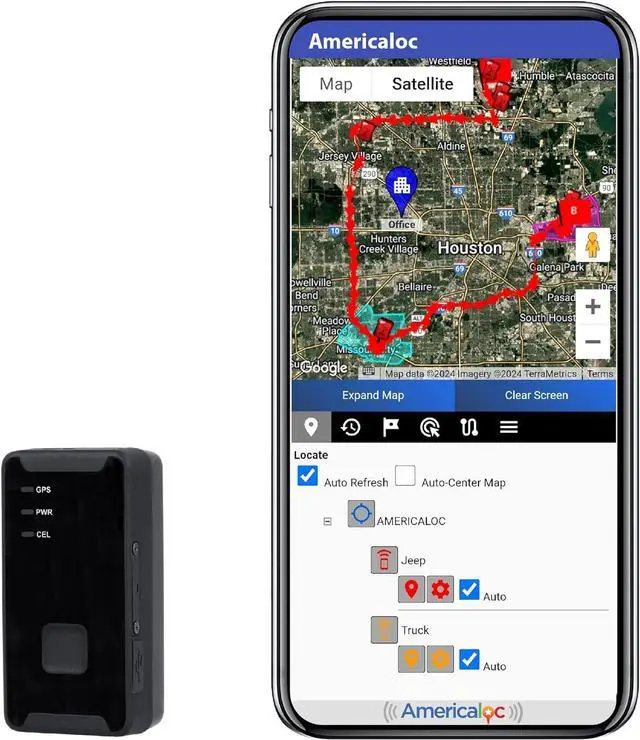 Main image of GPS Tracker. GL300 MXW Series. No subscription required. Pay as you go. Magnet included.