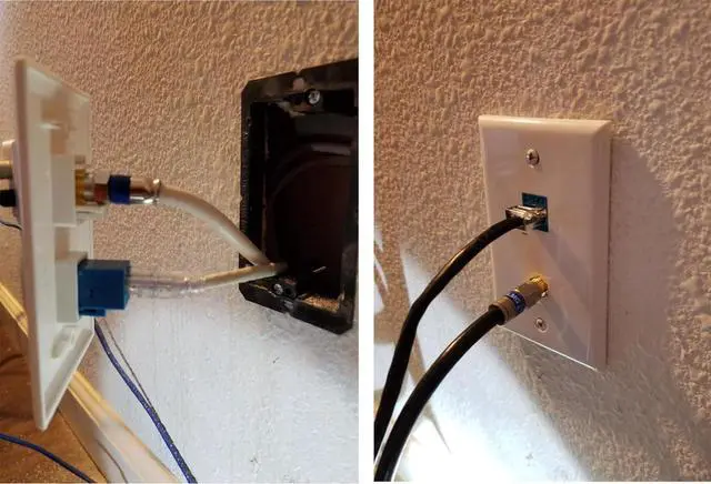 Alt view image 4 of 6 - Single Gang 1-Gang (50-Pack) Low Voltage Non-Metallic Wall Mounting Bracket for Data Jacks, Coaxial Cable outlets, Phone Jacks, Cable Management and More - Black