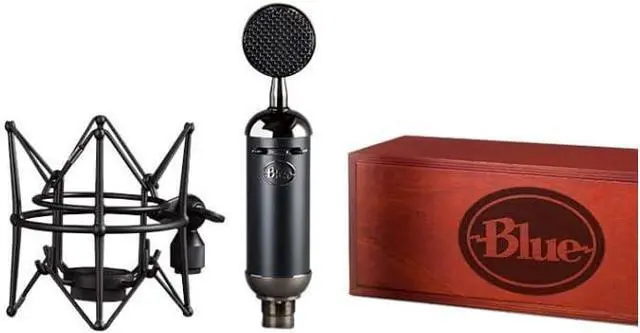 Alt view image 2 of 5 - Blue Blackout Spark SL XLR Condenser Microphone for Pro Recording, Streaming,Podcasting, Gaming, with Large Diaphragm Cardioid Mic Capsule, Shockmount, Detailed Natural Sound, Protective Case - Black