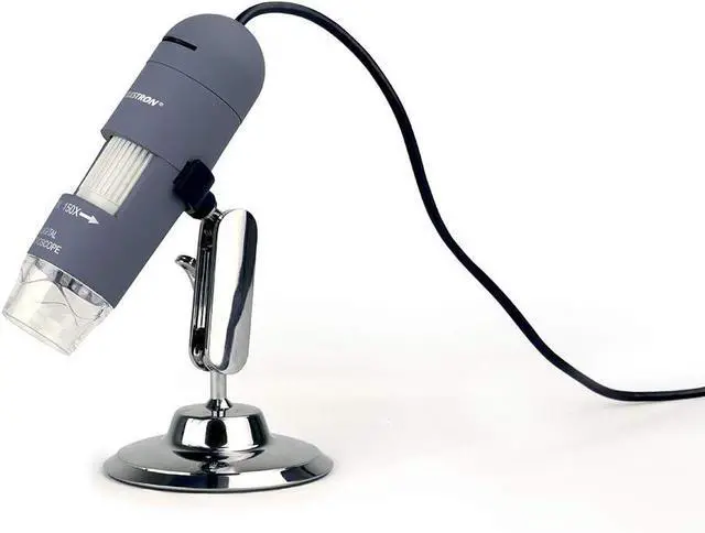 Alt view image 2 of 7 - Deluxe Capture Your Discoveries 44302-C Digital Handheld Microscope, Grey