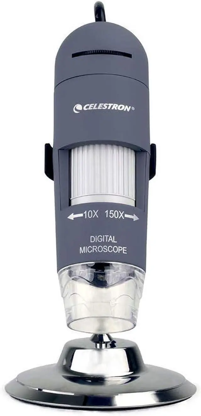 Alt view image 3 of 7 - Deluxe Capture Your Discoveries 44302-C Digital Handheld Microscope, Grey