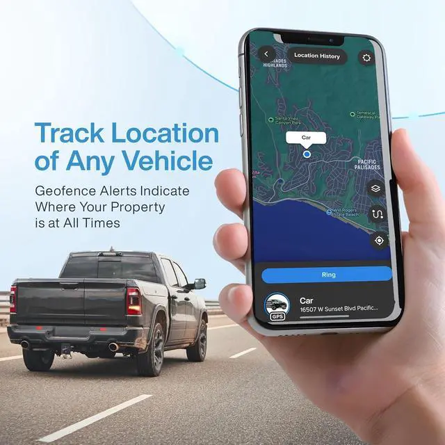 Alt view image 3 of 7 - GPS Tracker for Vehicles GPS Car Tracker, Real Time Worldwide Location Geo-Fencing, Hidden Tracking Device for Fleet Assets, Truck, Auto, Trailer, 1 Year Battery, Subscription Required