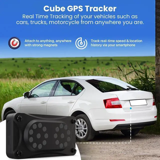 Alt view image 5 of 7 - GPS Tracker for Vehicles GPS Car Tracker, Real Time Worldwide Location Geo-Fencing, Hidden Tracking Device for Fleet Assets, Truck, Auto, Trailer, 1 Year Battery, Subscription Required