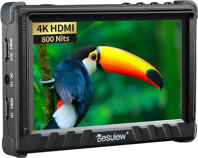 Main image of P5II Camera Field Monitor, 5.5 inch 800nits High Brightness 4K HDMI 1920x1080 IPS Field Monitor with 3D LUT Waveform Vectorscope False Color for DSLR