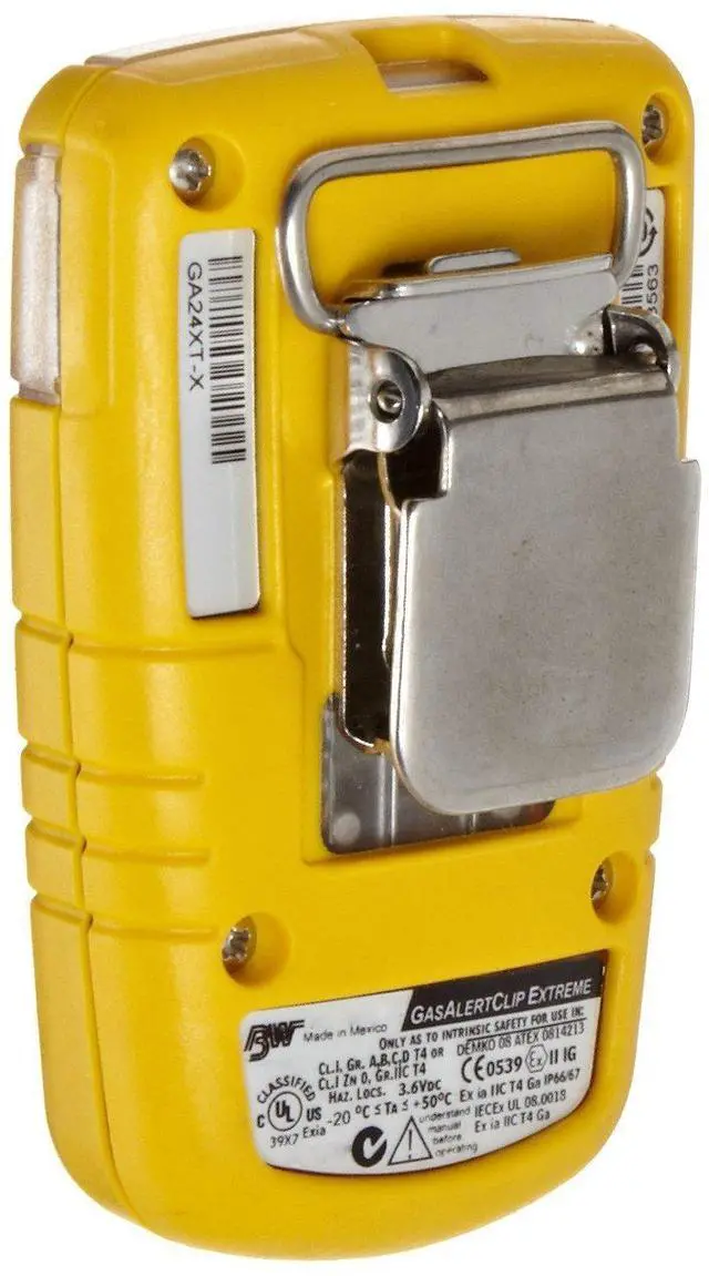Alt view image 3 of 4 - Corded Electric BWC2-H BW Clip Single Gas H2S Monitor, 10/15 (1 Pack)