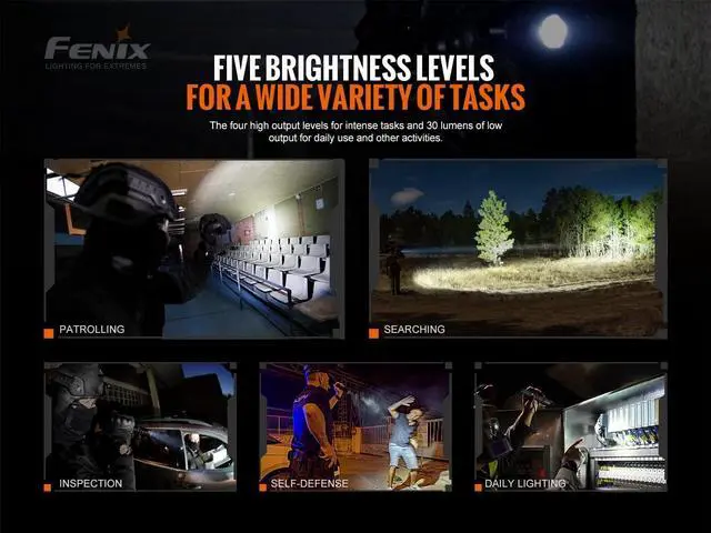 Alt view image 4 of 7 - TK20R v2.0 Rechargeable Tactical Flashlight, 3000 Lumen Long Throw USB-C Tac Light, with LumenTac Organizer