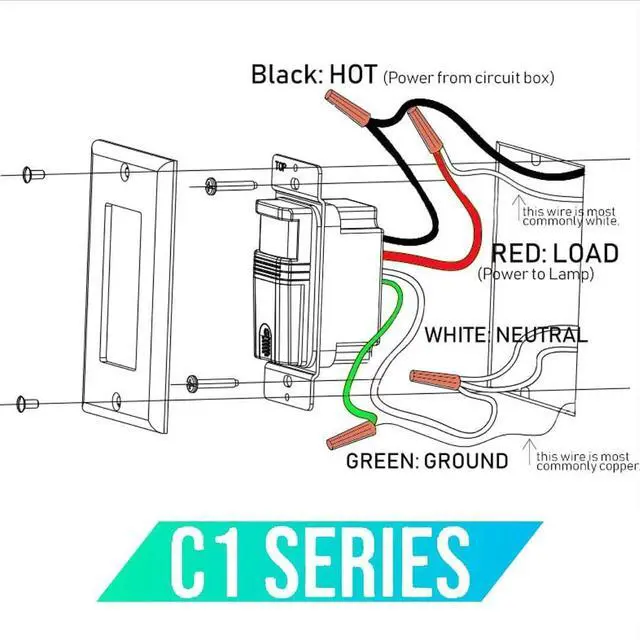 Alt view image 6 of 6 - 10 Pack Motion Sensor Light Switch, Wire Required, Single Pole Only (Not 3-Way), Indoor in-Wall Occupancy Sensor with Wall Plate, Adjustable Timer, Title 24, UL Certified, White