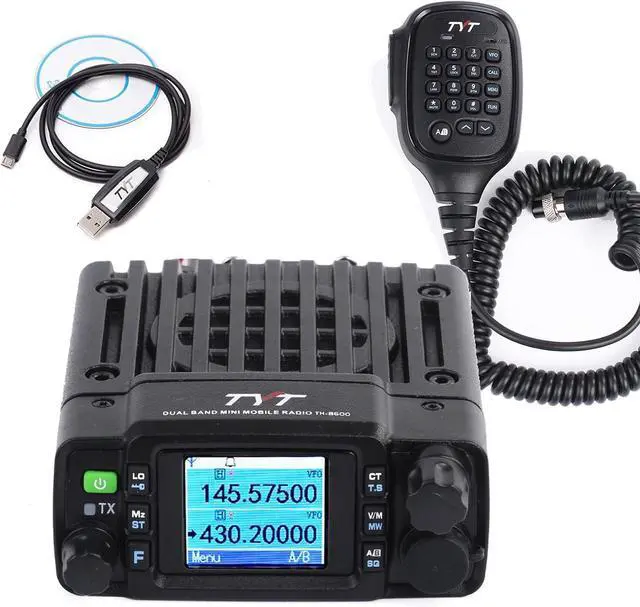 Main image of TH-8600 Mini 25 Watt Dual Band Amateur Radio Base, IP67 Waterproof Radio VHF: 144-148mhz (2m) UHF:420-450mhz (70cm) Car Mobile Transceiver with Free Cable