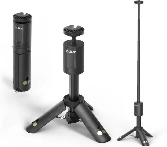 Main image of Camping Light Telescopic, Collapsible Magnetic Camping Lantern with 12000mAh Battery, Telescoping IPX6/IPX7 Waterproof Flashlights, Camping Lamp for Emergency, Camping, Hiking