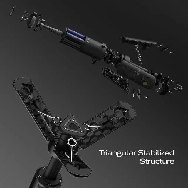 Alt view image 5 of 7 - Camping Light Telescopic, Collapsible Magnetic Camping Lantern with 12000mAh Battery, Telescoping IPX6/IPX7 Waterproof Flashlights, Camping Lamp for Emergency, Camping, Hiking