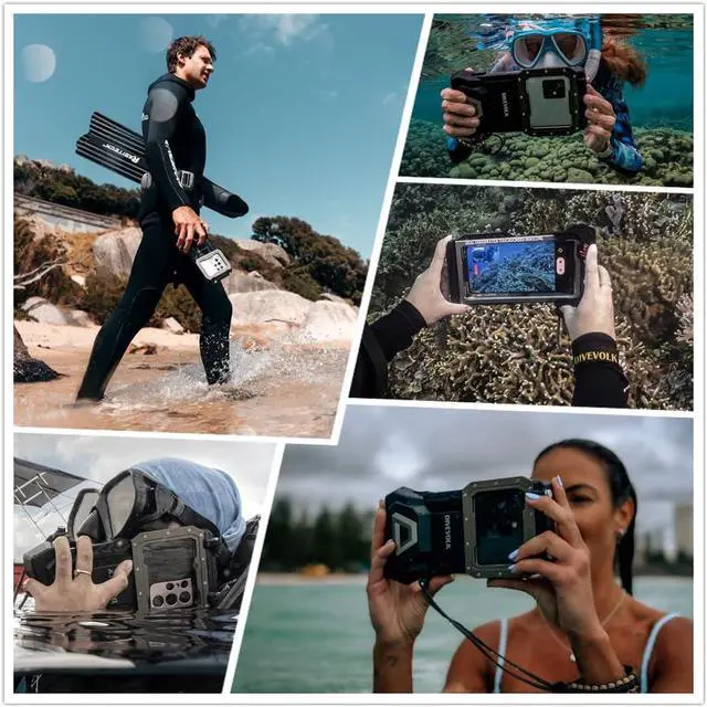 Alt view image 6 of 7 - Underwater Touchscreen housing compatiable for iPhone 12/12 Pro/12 Pro Max/13/13 Pro/13 Pro Max/14/14 Pro/14 Pro Max/15/15 Pro/16Pro/16Pro Max