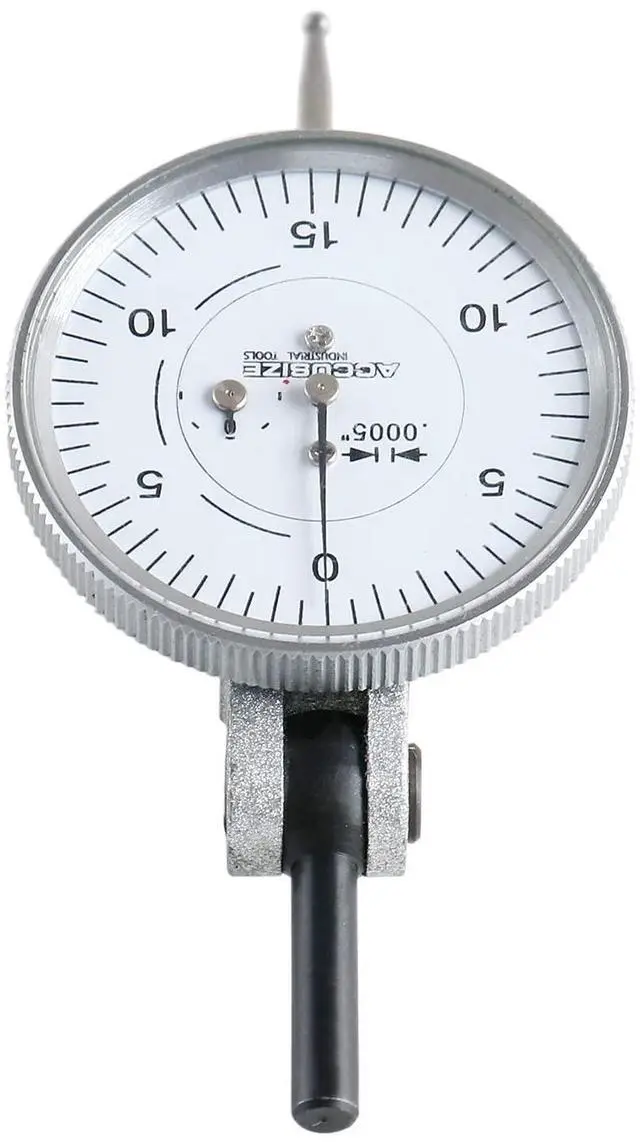 Alt view image 5 of 7 - Industrial Tools 0.060'' by 0.0005'' (Range by Graduation) Horizontal Test Indicator with 1.5'' Dial Diameter, 0511-2001