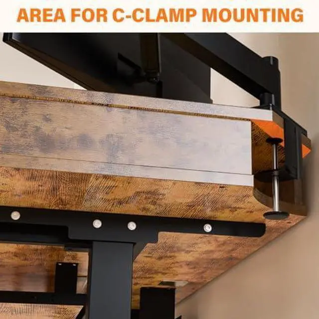 Alt view image 5 of 6 - 63x55 L Shaped Electric Standing Desk with A/C Charging Port & Storage, Height Adjustable Corner Computer Gaming Table, Home Office Sit Stand Up Desk & Cable Management, Black