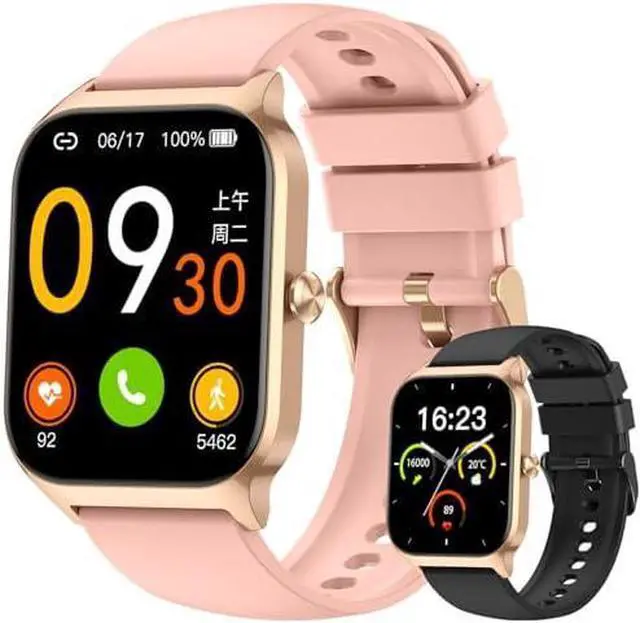 Main image of Smart Watch for Women Fitness Tracker: Waterproof Make/Answer Call Smart Watches for Women Running Digital Mens Watches Step Smartwatch Android Phones iPhone Samsung Compatible Heart Rate Monitor